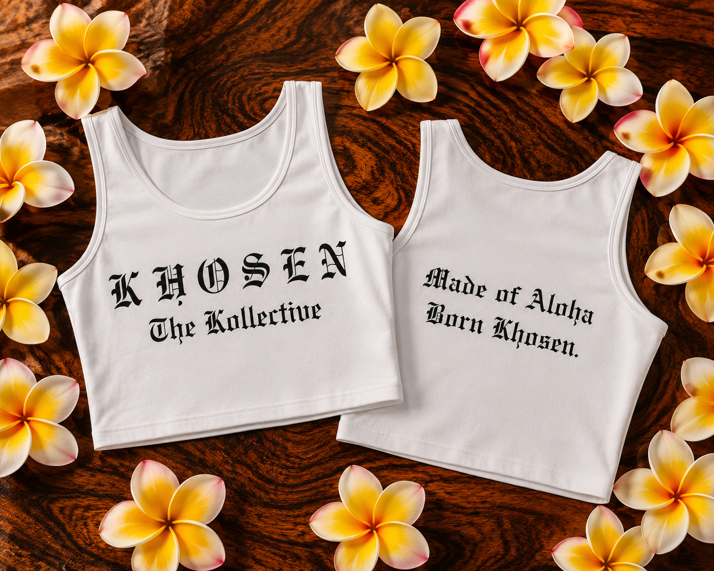 KHOSEN Fitted Crop Top